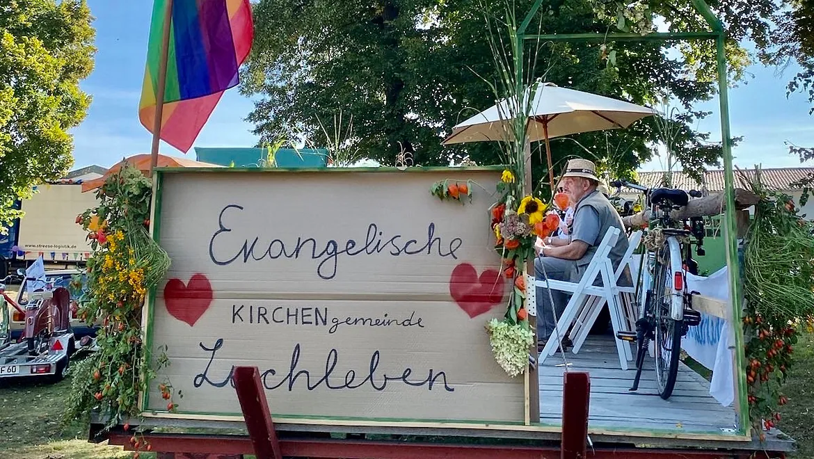 Chorwagen Dorffest Vehlow
