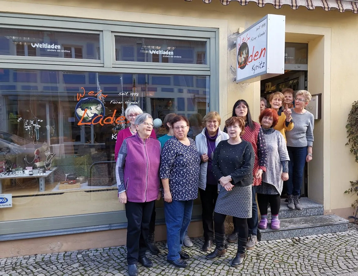 Team des Weltladens Kyritz — © Karin Kloke